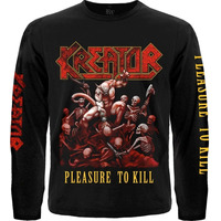 Футболка з довгим рукавом Kreator "Pleasure to Kill" Зображення