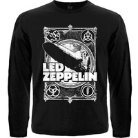 Футболка с длинным рукавом Led Zeppelin (airship) Изображение