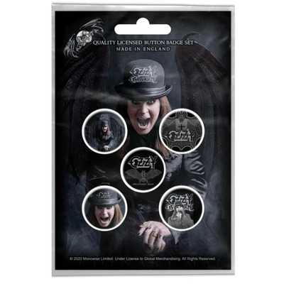 Подарочный набор значков OZZY OSBOURNE - ORDINARY MAN (iol-038) Изображение