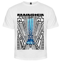 Футболка Rammstein "Paris" (белая) Изображение