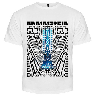 Футболка Rammstein "Paris" (белая) Изображение