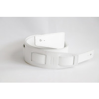 Гитарный ремень Tropaeis Leather Double Rock (white) Изображение
