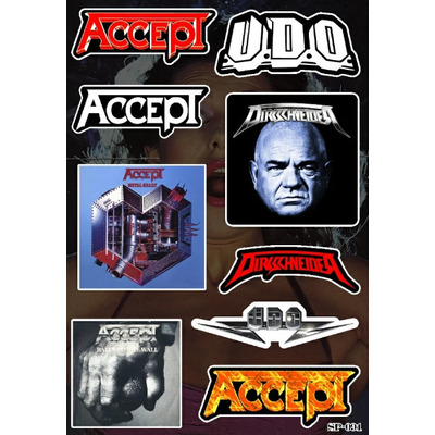 Стикерпак Accept-U.D.O.-Dirkschneider SP-091 Изображение