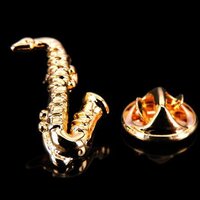 Сувенірна брошка " Саксофон" Зображення