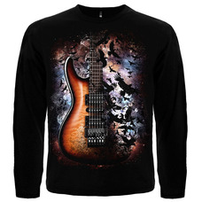 Футболка з довгим рукавом Crow and Guitar in Space Зображення