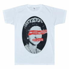 Футболка Sex Pistols - God Save The Queen (белая) Изображение