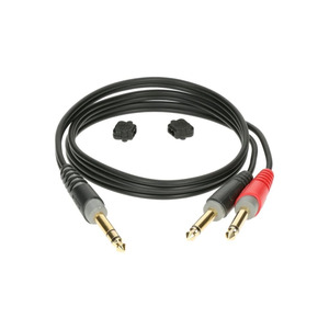 Кабель коммутационный KLOTZ AY1 INSERT CABLE BLACK 1 M Изображение
