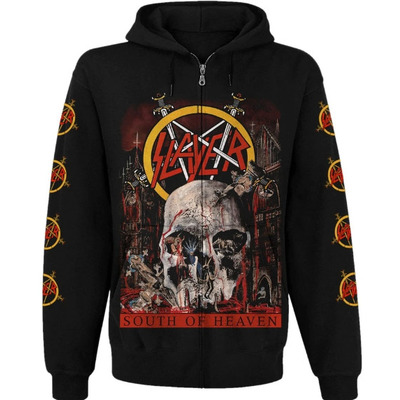 Худі Slayer "South of Heaven" на блискавці Зображення