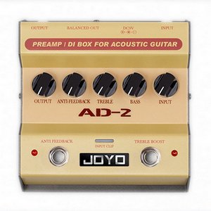 Педаль эффектов Joyo AD-2 Acoustic Guitar preamp and DI Box Изображение