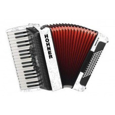 Акордеон Bravo III 72 Hohner (А-1661) White Зображення