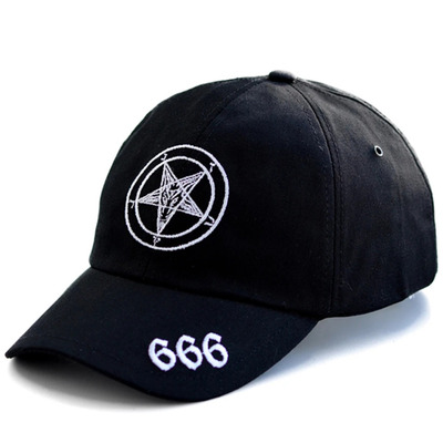 Бейсболка Пентаграма 666 Зображення