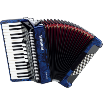 Акордеон Bravo III 72 Hohner (А-4064) Dark Blue Зображення
