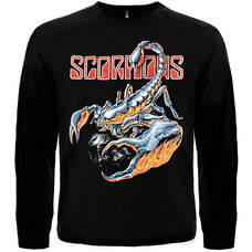 Футболка з довгим рукавом Scorpions (скорпіон) Зображення