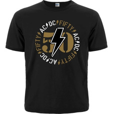 Футболка AC/DC - 50 (fifty years) Изображение