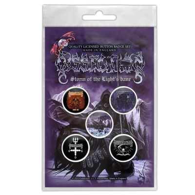 Подарунковий набір значків DISSECTION - STORM OF THE LIGHTS BANE (iol-005) Зображення