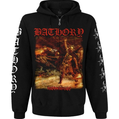 Худі Bathory "Hammerheart" на блискавці Зображення