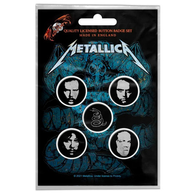 Подарунковий набір значків METALLICA - WHEREVER I MAY ROAM (iol-033) Зображення
