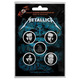 Подарунковий набір значків METALLICA - WHEREVER I MAY ROAM (iol-033) Зображення