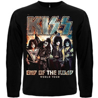 Футболка з довгим рукавом Kiss "End of the Road" (world tour) Зображення