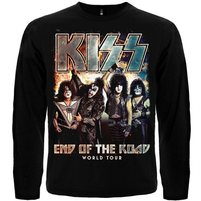 Футболка з довгим рукавом Kiss "End of the Road" (world tour) Зображення