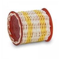 Шейкер Natal Drums Ganza Small Yellow Band Red Ends (GZ-S) Изображение