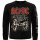 Футболка з довгим рукавом AC/DC "For Those About To Rock" (з друком на рукавах) Зображення