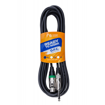 Кабель мікрофонний Maximum Acoustics MIC.XJ5 (Green) (OFC) Зображення