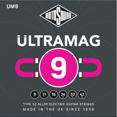 Струны для электрогитары Rotosound UM9 Изображение