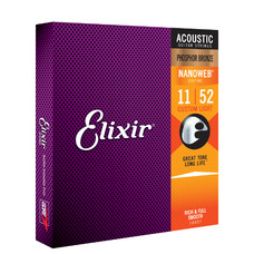 Струны для акустической гитары Elixir PB NW CL Изображение
