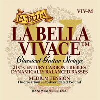 Струни для класичної гітари La Bella VIV-M Medium Tension Зображення