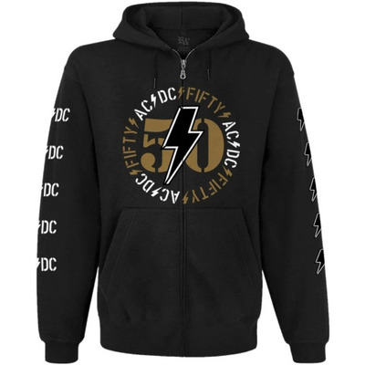 Худі AC/DC - 50 (fifty years) на блискавці Зображення