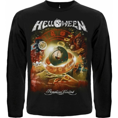 Футболка з довгим рукавом Helloween ''Pumpkins United'' Зображення