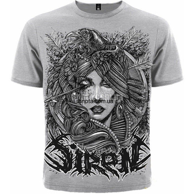 Футболка Siren (crow(меланж)) Зображення