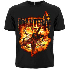 Футболка Pantera (гітара у полум'ї) Зображення