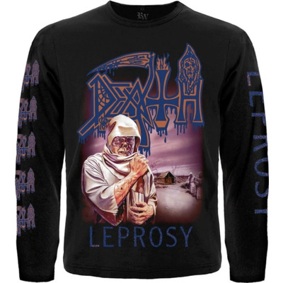 Футболка з довгим рукавом Death "Leprosy" Зображення