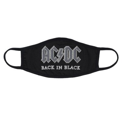 Маска многоразовая AC/DC "Back In Black" (rw) Изображение