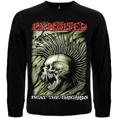 Футболка з довгим рукавом The Exploited "Beat The Bastards" Зображення
