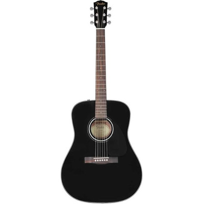 Акустическая гитара Fender CD-60 V3 Wn Black (970110506) Изображение