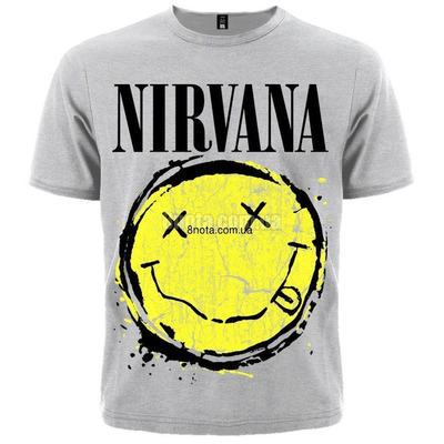 Футболка Nirvana (smile (меланж) :) Зображення