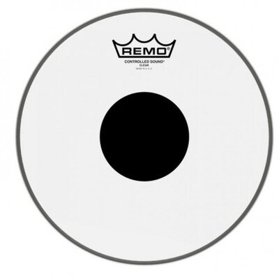 Пластик REMO CS-0308-10 BAT/ CONT SOUND/CLEAR 8" BK DOT BOTTOM Зображення