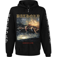 Худі Bathory "Blood Fire Death" на блискавці Зображення
