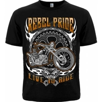 Футболка Rebel Pride - Live To Ride Изображение
