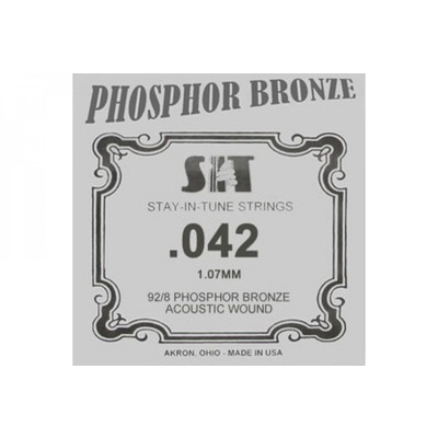 Струна для акустической гитары Sit Strings 042B Изображение