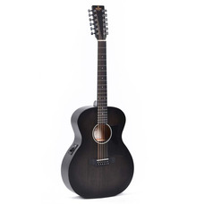 Двенадцатиструнная электроакустическая гитара Sigma GM12E-BKB Изображение