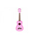Укулеле KALA MAKALA DOLPHIN PINK BURST UKULELE Изображение