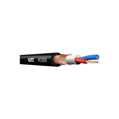 Кабель микрофонный пометрово Klotz MC5000 High End Microphone Cable Black (MC5000.100) Изображение