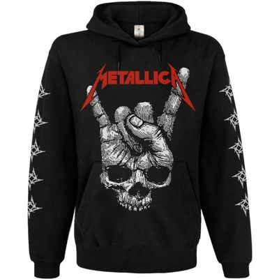 Худі Metallica (Skull Sign of the Horns) (без блискавки) Зображення
