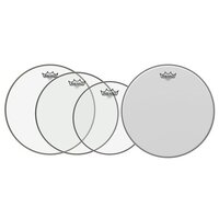 Набор Пластикiв Remo PP-0240-BE ProPack (10",12",14" Clear BE, 14" Ambassador Coated) Зображення