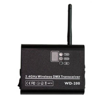 2.4G Бездротовий DMX приймач / передавач WD-200 Зображення