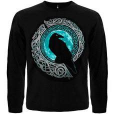 Футболка з довгим рукавом Ворон (Валкнут) Зображення